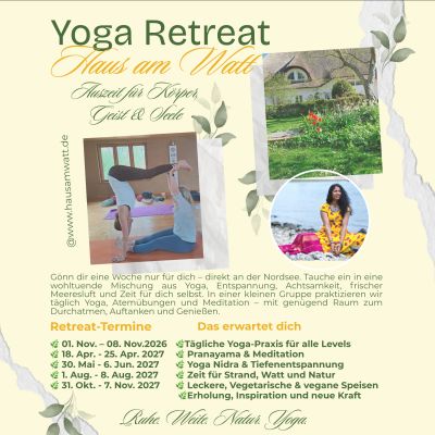 Yoga  Woche  an der Nordsee